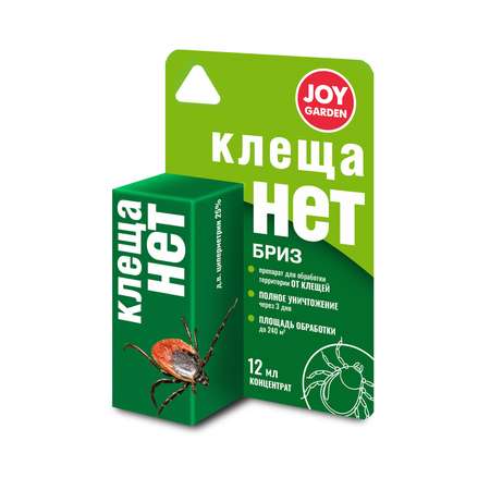 Раствор JOY GARDEN Клеща нет 12мл