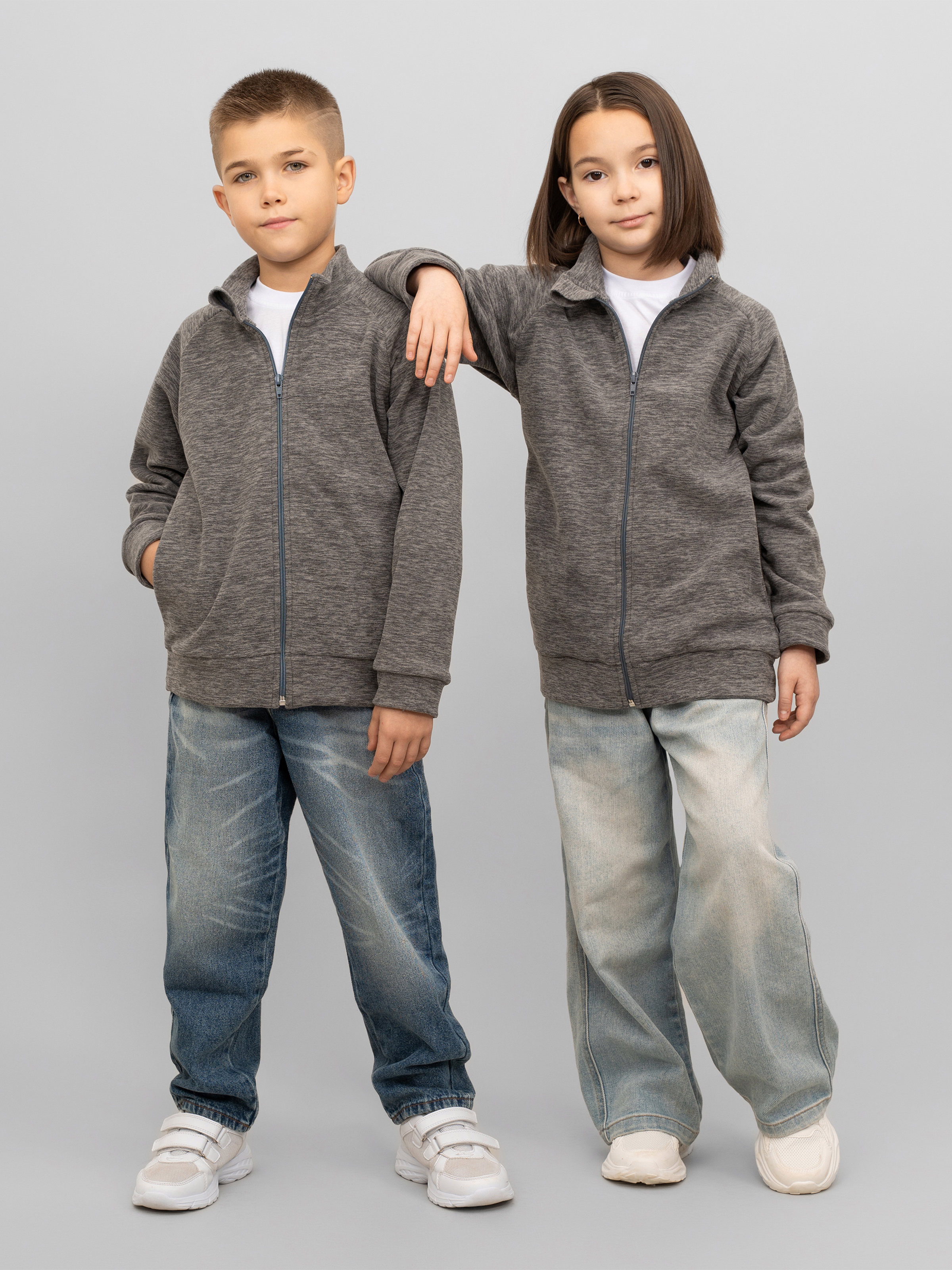 Толстовка ULTRA 689/1кт-Ул серый - фото 4