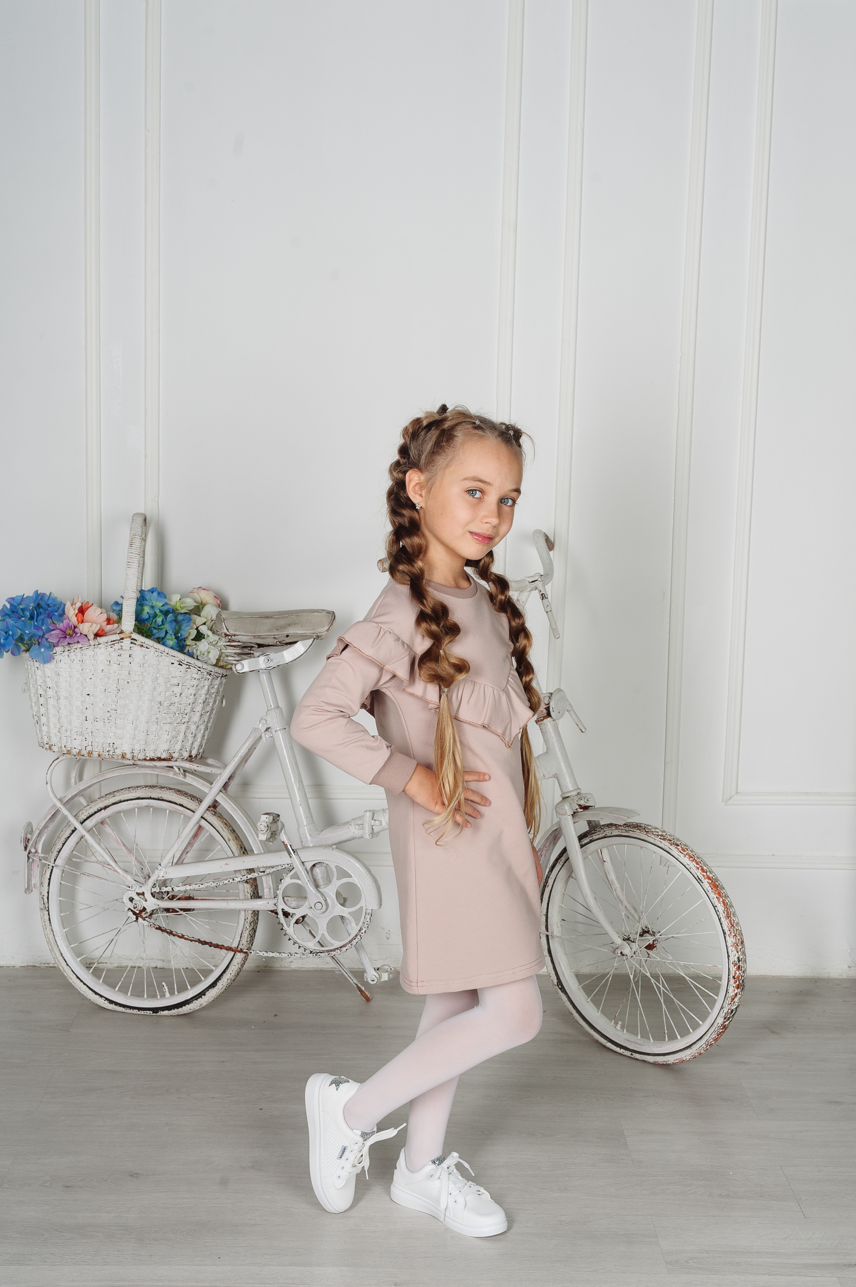 Платье MiloTa ПФ03/бежевый - фото 3