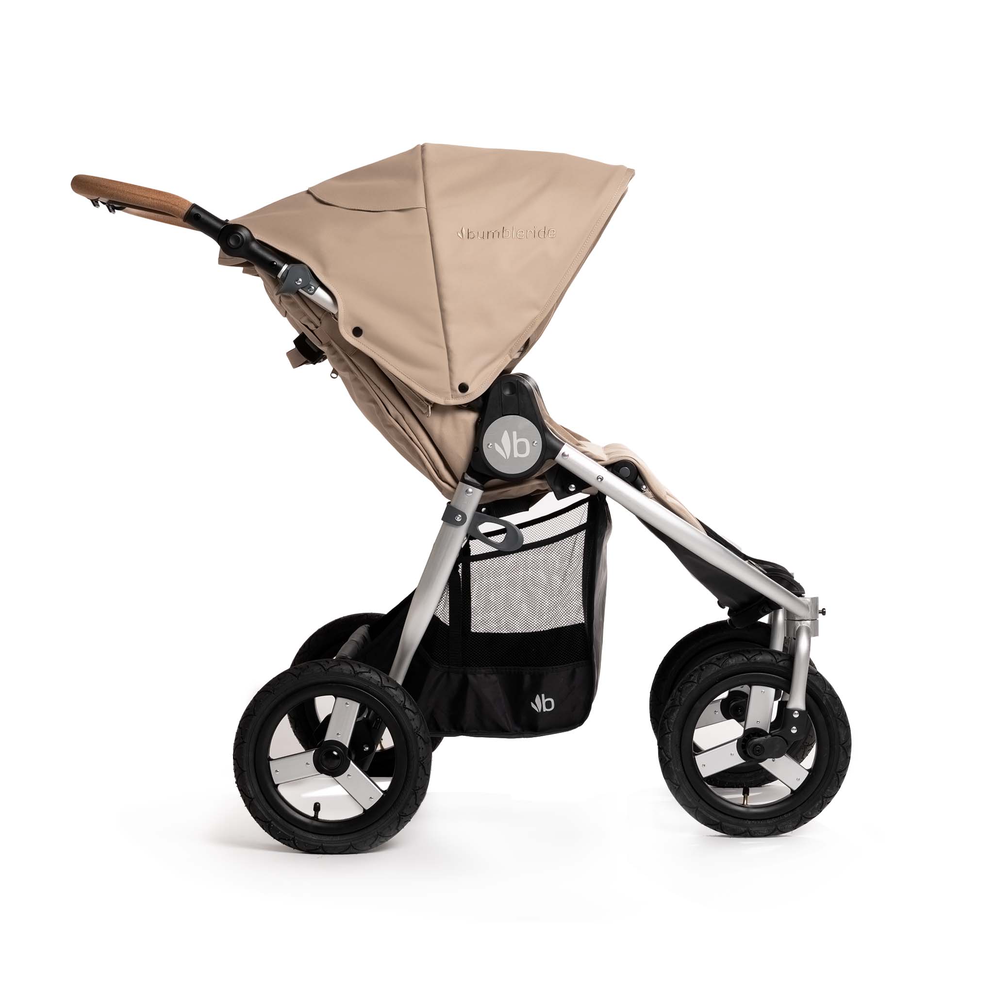 Коляска прогулочная Bumbleride Indie Twin 2025 / Sand - фото 13