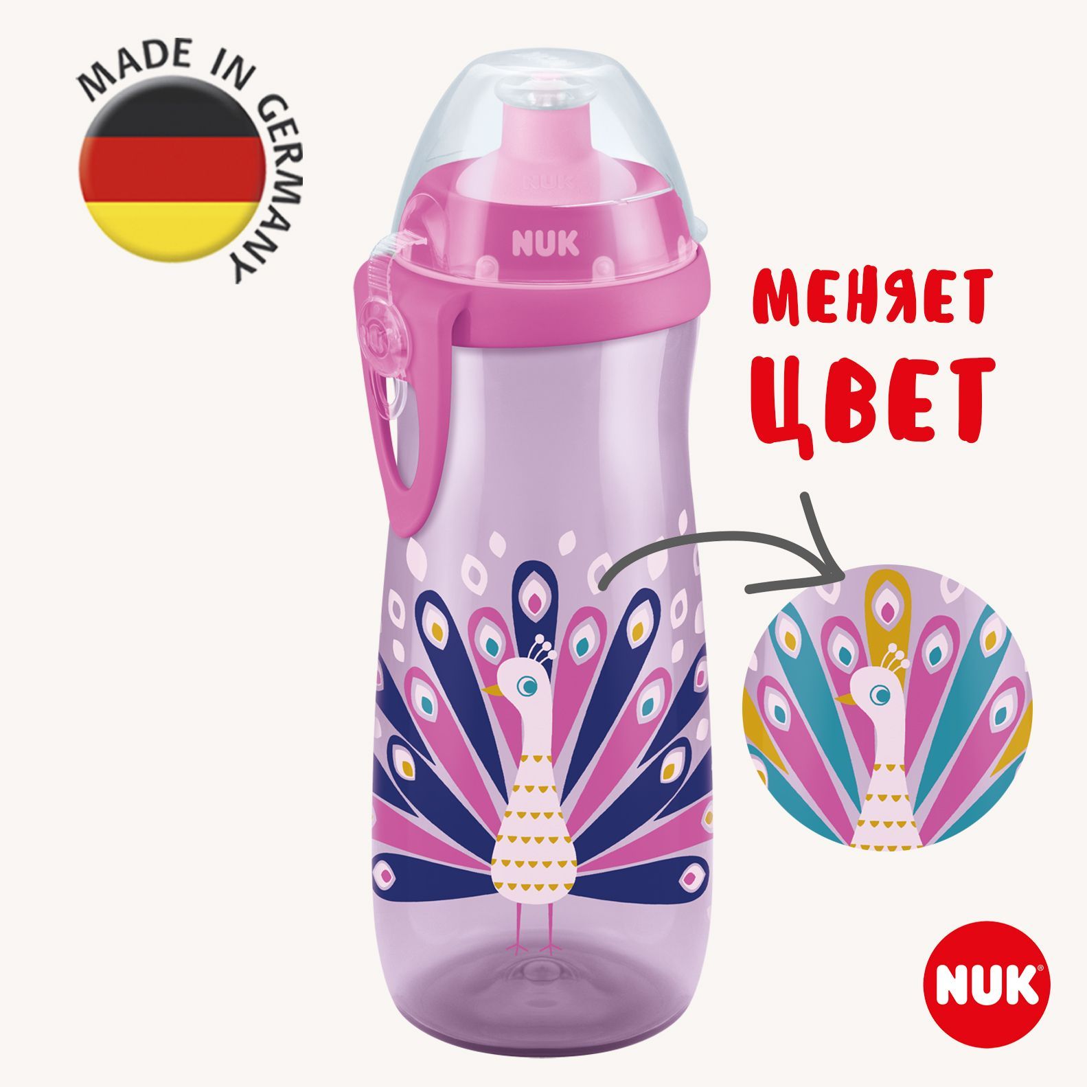Поильник Nuk Well-Being 450 мл - фото 1