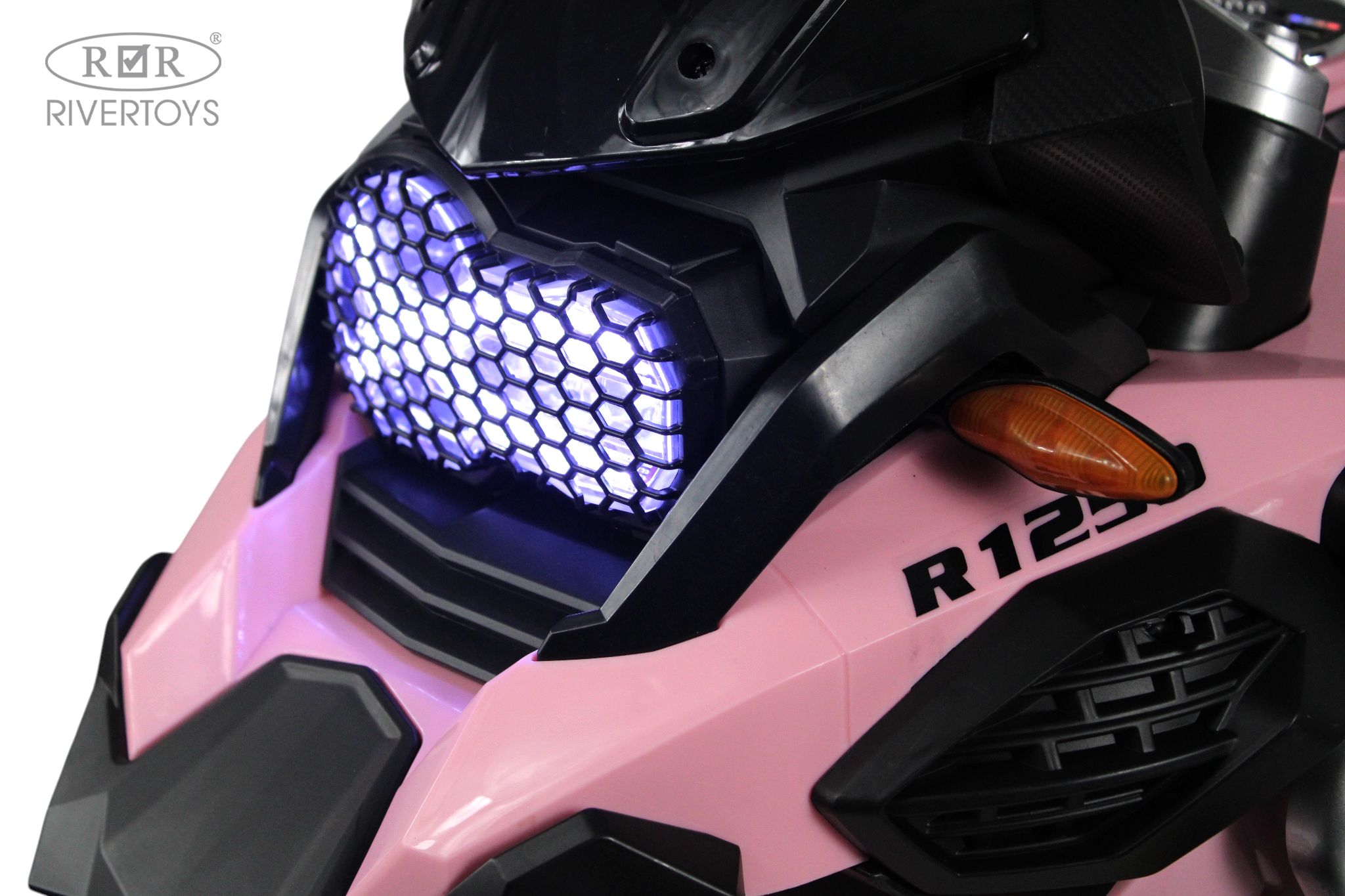 Электромобиль RIVERTOYS М008БХ-PINK - фото 5