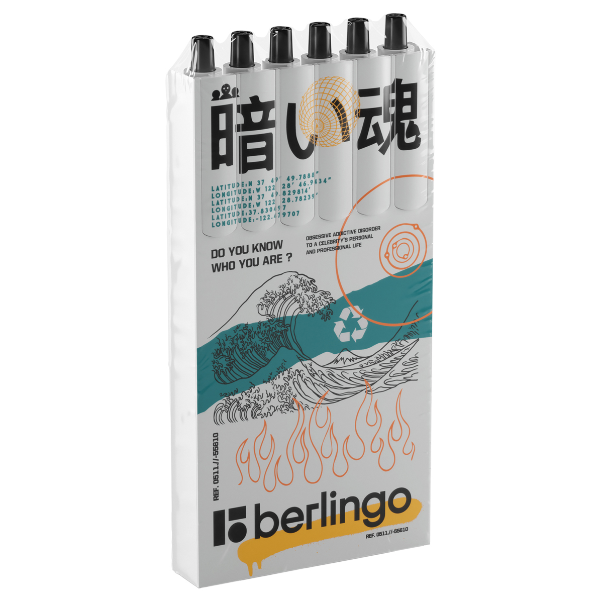 Ручка шариковая BERLINGO 6 шт. - фото 4