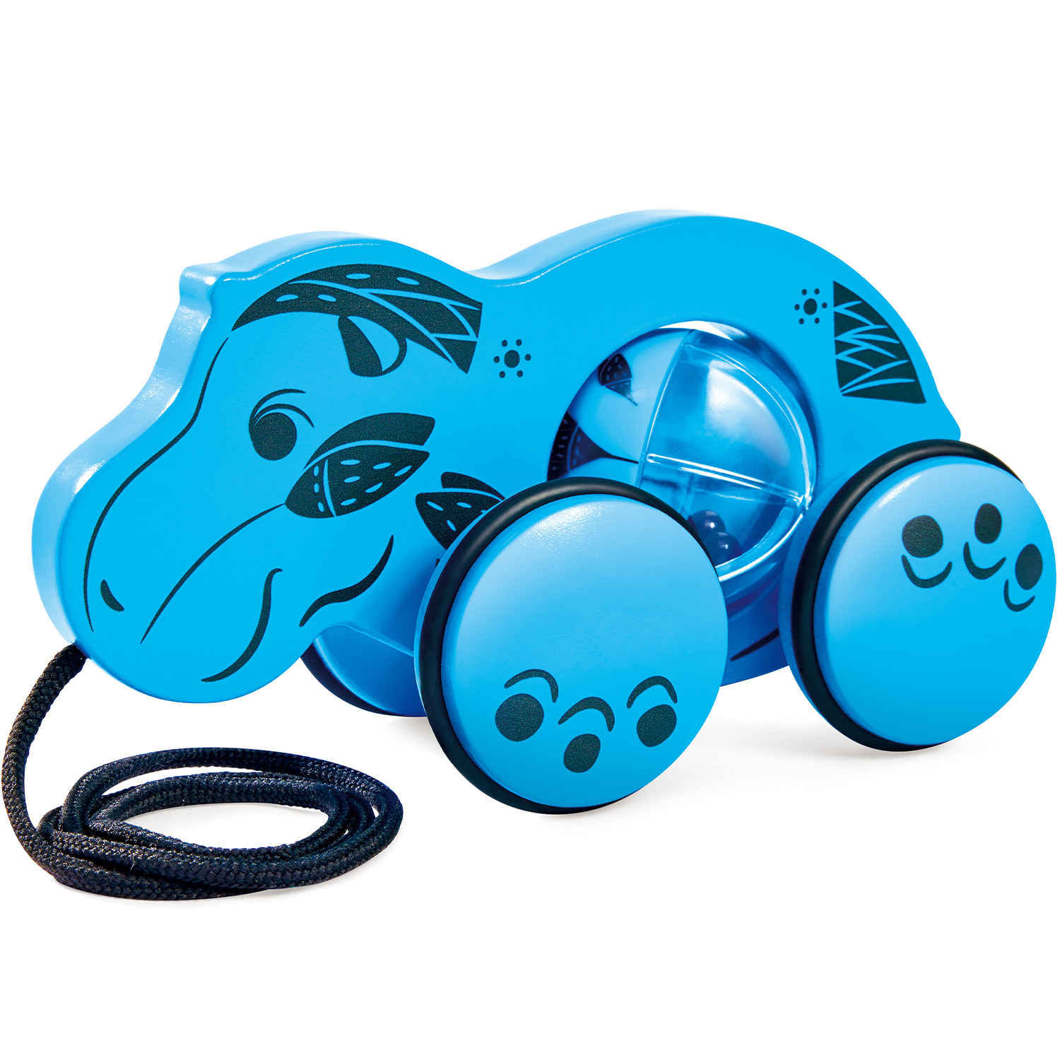 Игрушка Hape каталка Бегемотик - фото 3