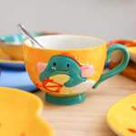 Кружка Sima-Land «Купидон Дино» 400 мл керамика