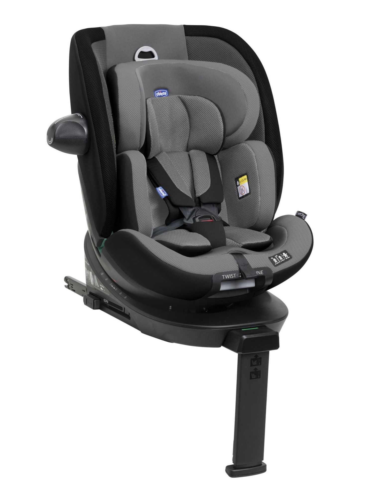 Автокресло Chicco Isofix 0+/1/2/3 (0-36 кг) черный - фото 12