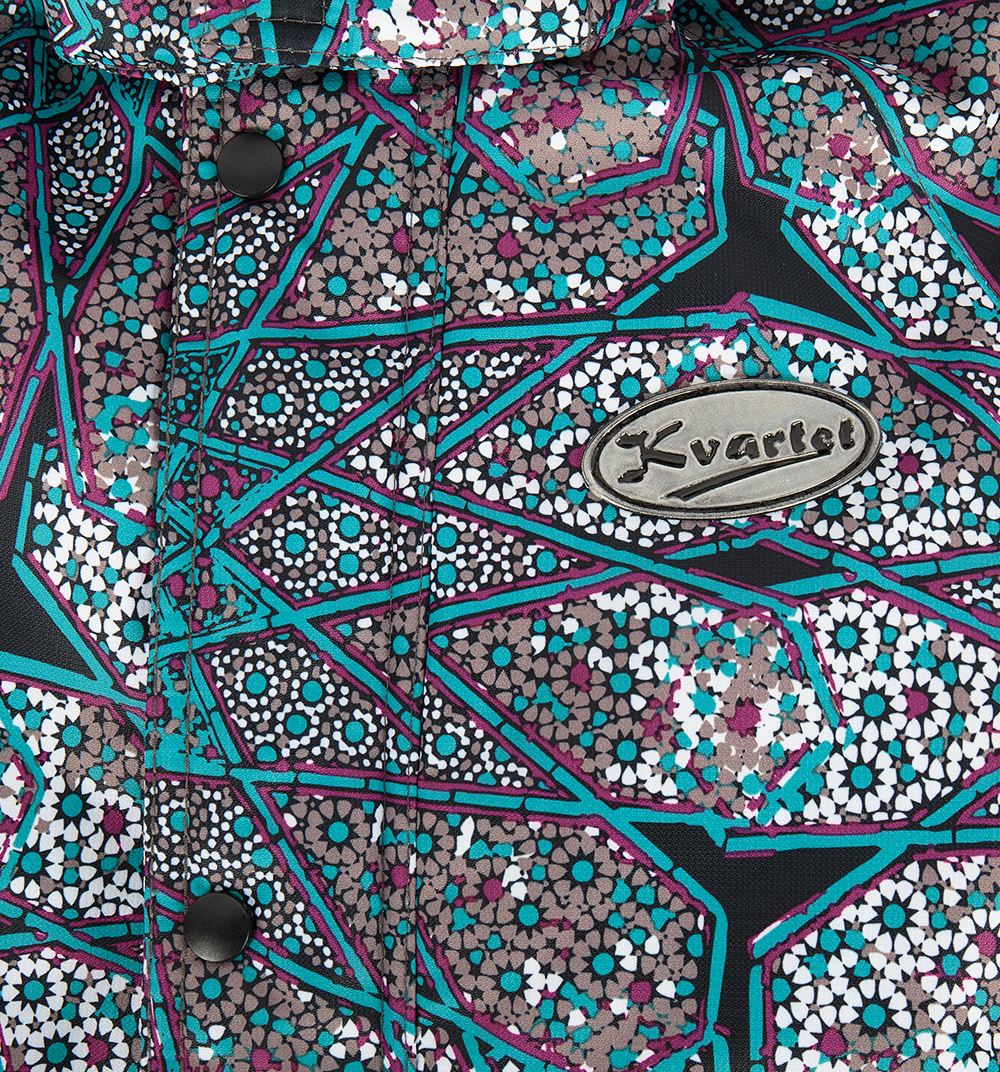 Комбинезон Kvartet 643 серо-бирюза - фото 5