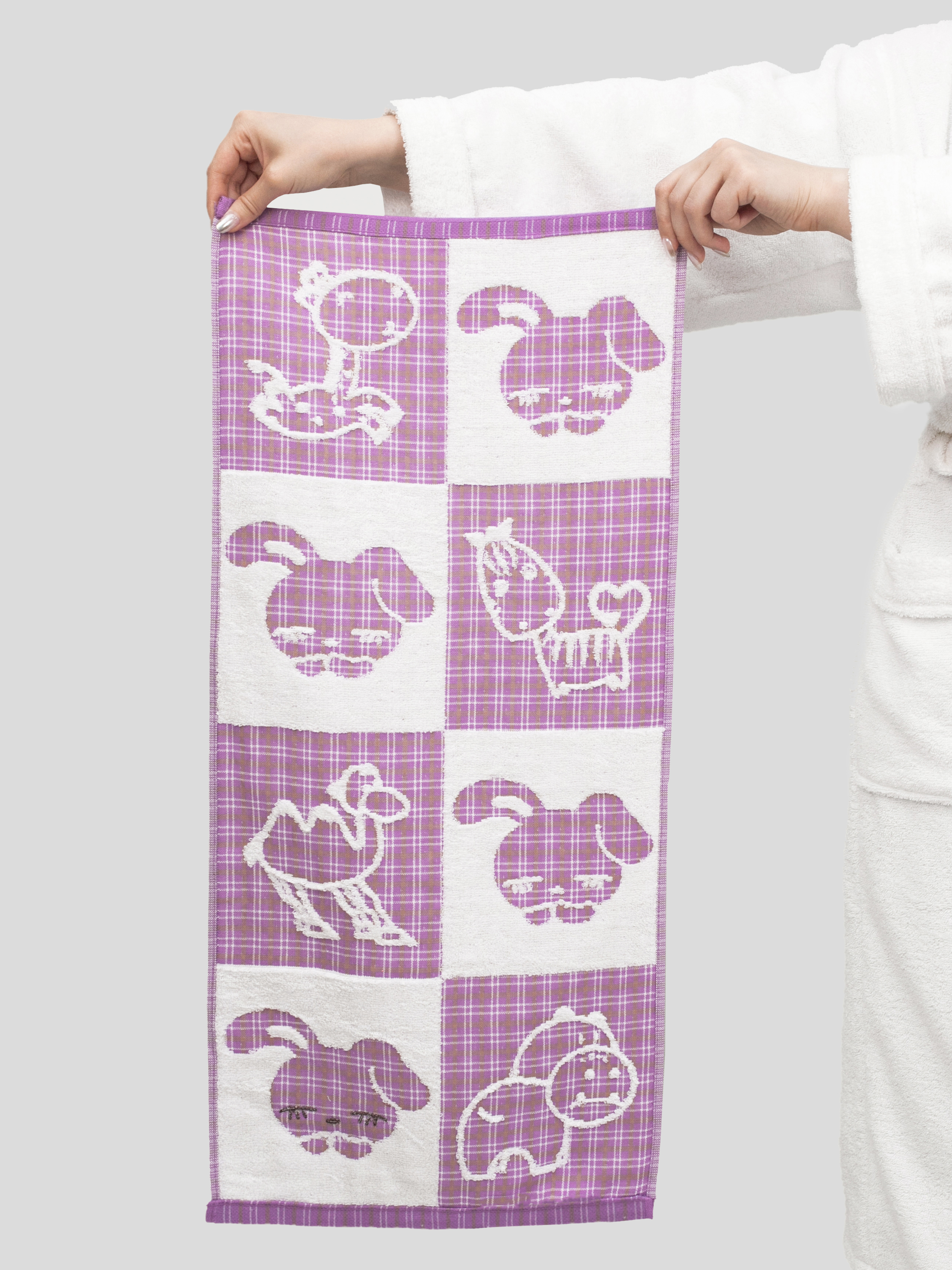 Полотенце Wellness ЗОО_1-75 Набор_2 34 x 76 см 2 шт. - фото 16