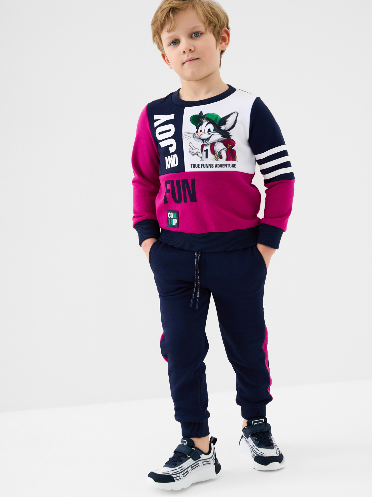 Свитшот и брюки PlayToday 12612115 - фото 1