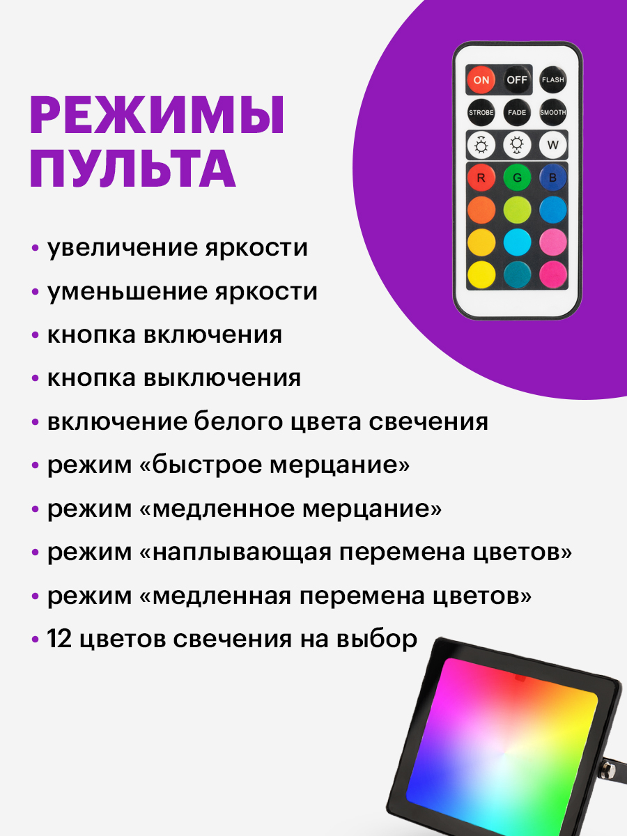 Прожектор REXANT - фото 8