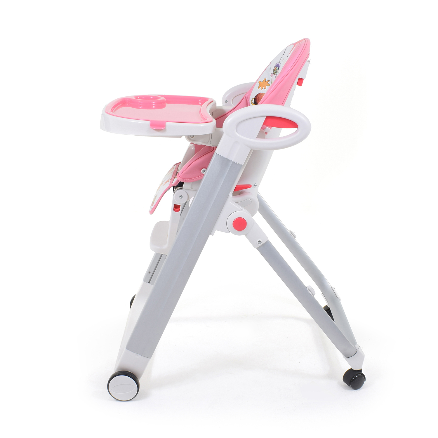 Стульчик для кормления Nuovita Futuro Bianco Cosmo Rosa классический - фото 12