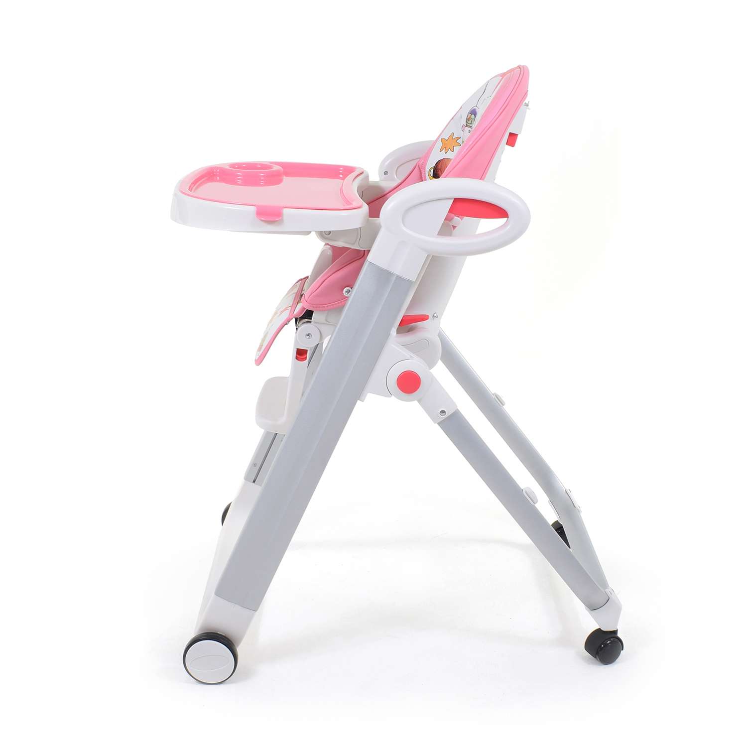 Стульчик для кормления Nuovita Futuro Bianco Cosmo Rosa классический - фото 12