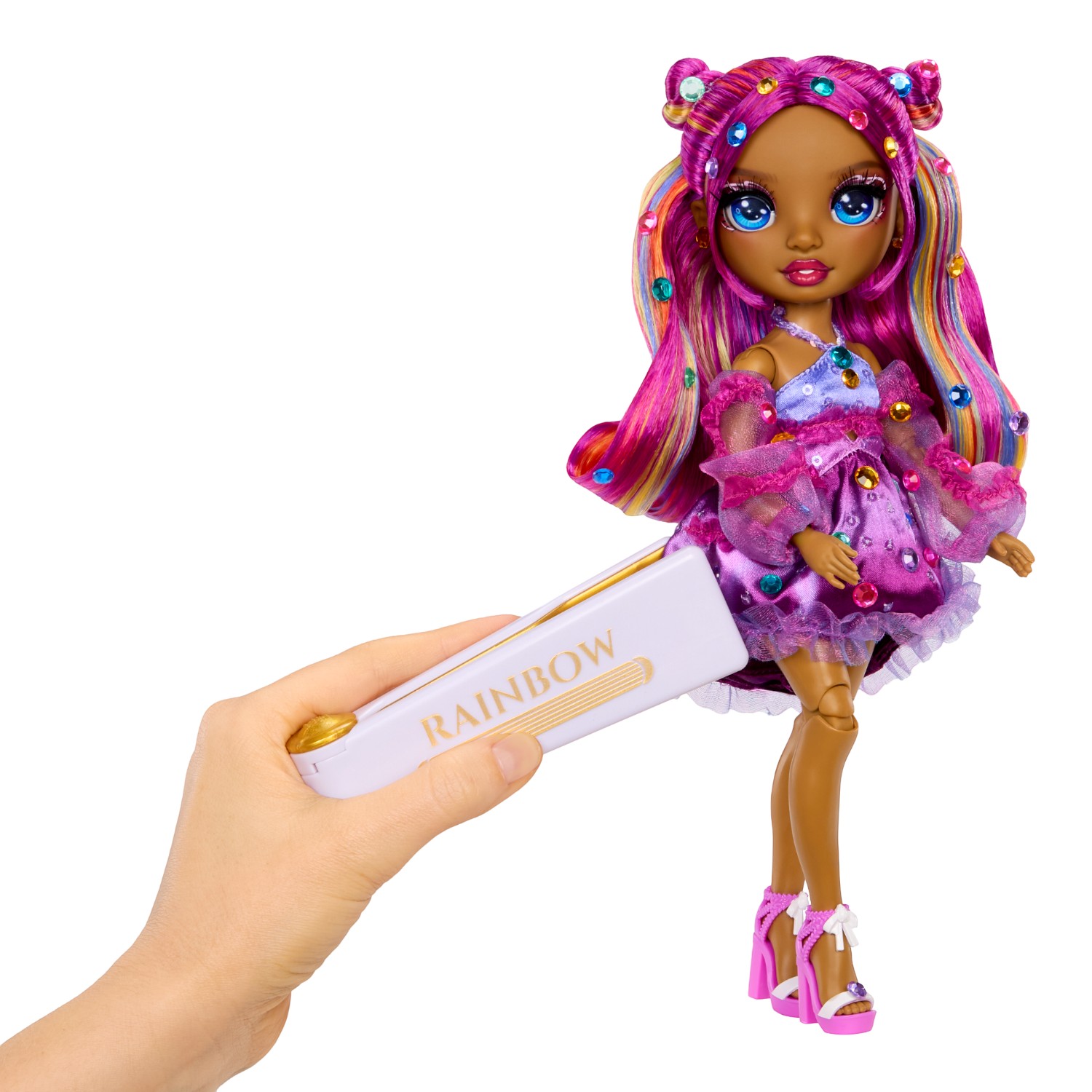 Кукла модельная Rainbow High Dazzling Ноэми с акс. 70782 - фото 3