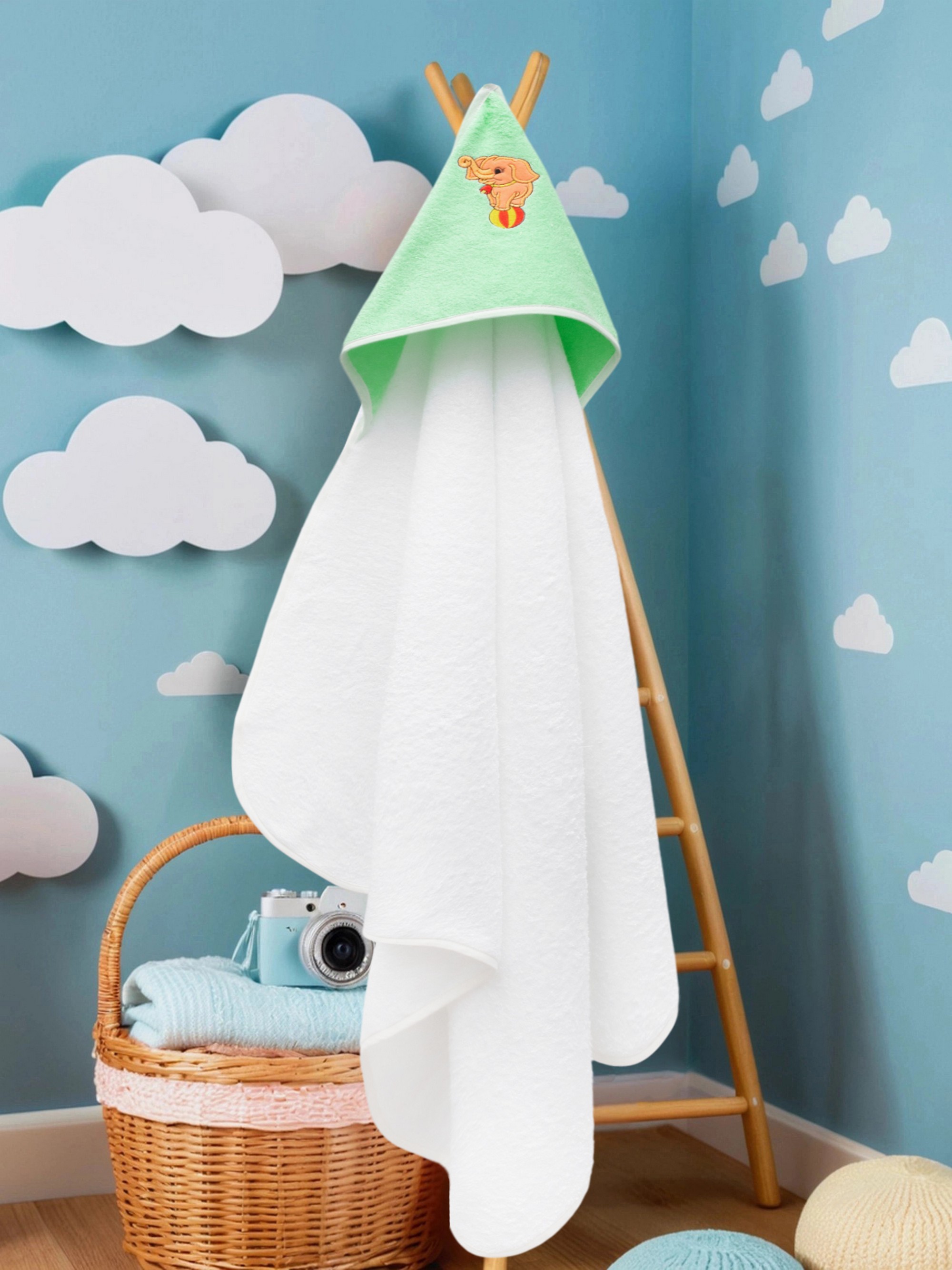 Полотенце уголок Wellness Малыш-00/53_СМ 80 x 100 см 1 шт. - фото 1