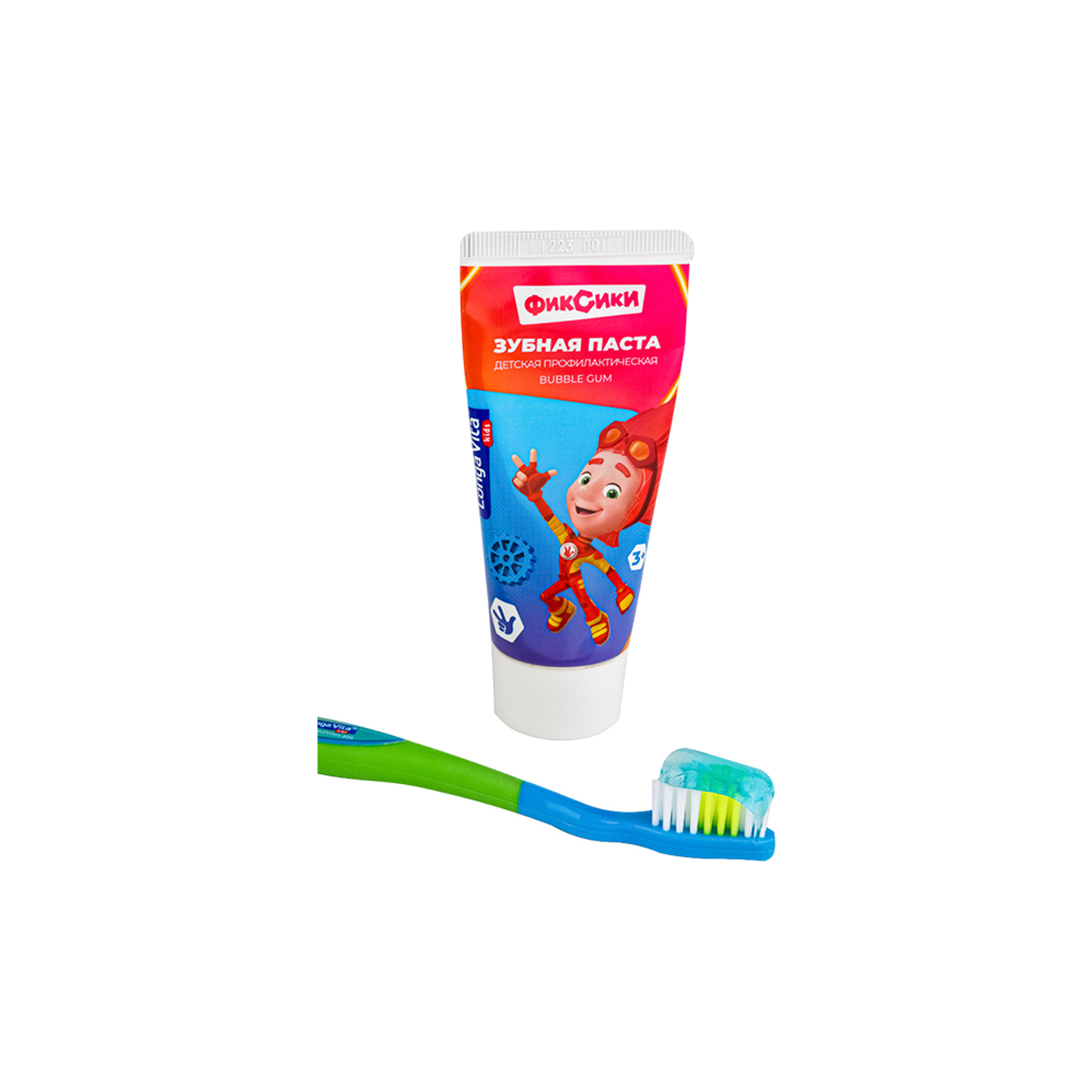 Зубная паста LONGA VITA с фтором Жвачка 75 г - фото 8