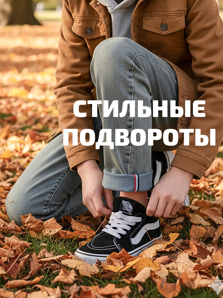 Джинсы-бананы СИНИЙ МИР WM7259NJ-G63 - фото 3