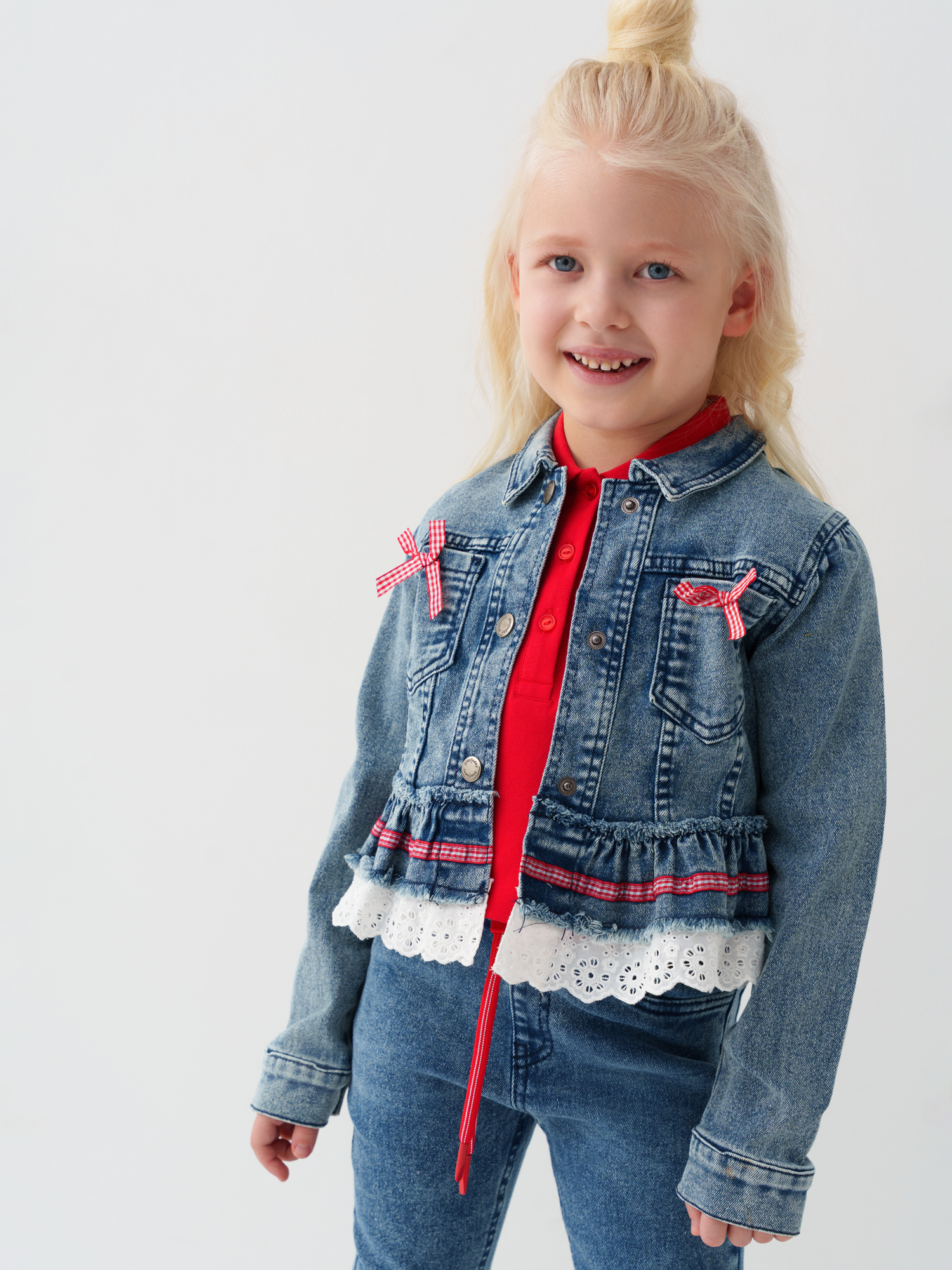 Куртка джинсовая PlayToday 12622151 - фото 4