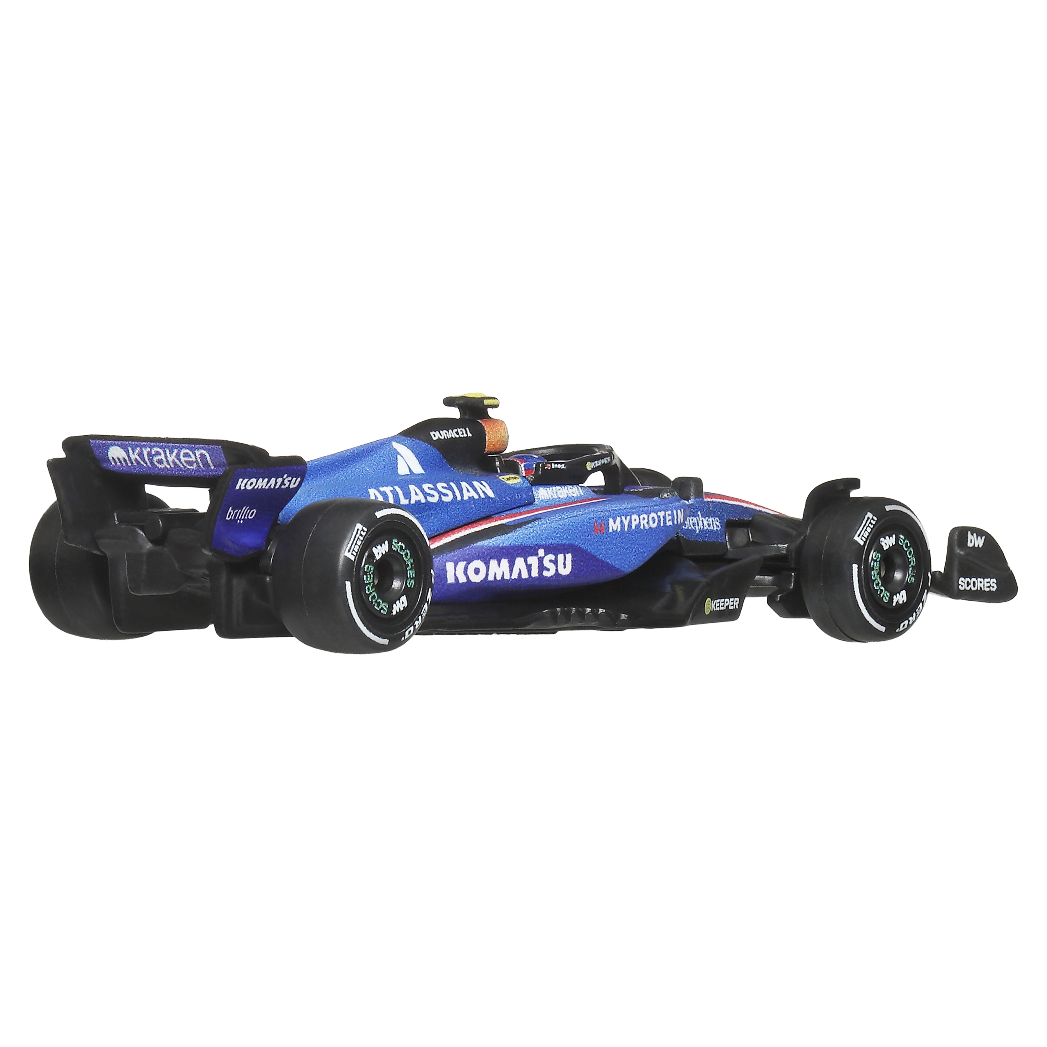 Автомобиль Hot Wheels F1 Williams Sainz 1:64 JKD85 - фото 3