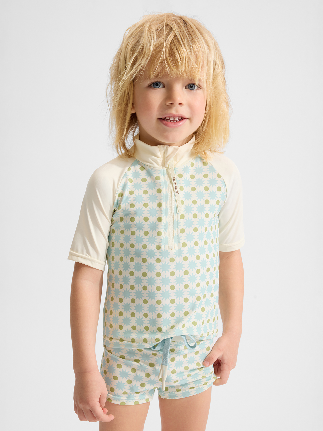 Футболка для плавания Happy Baby 50661-1_blue-green - фото 1