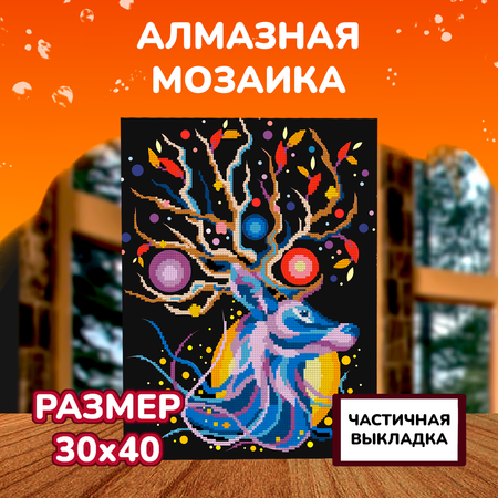 Алмазная мозаика LORI(колорит) Олень