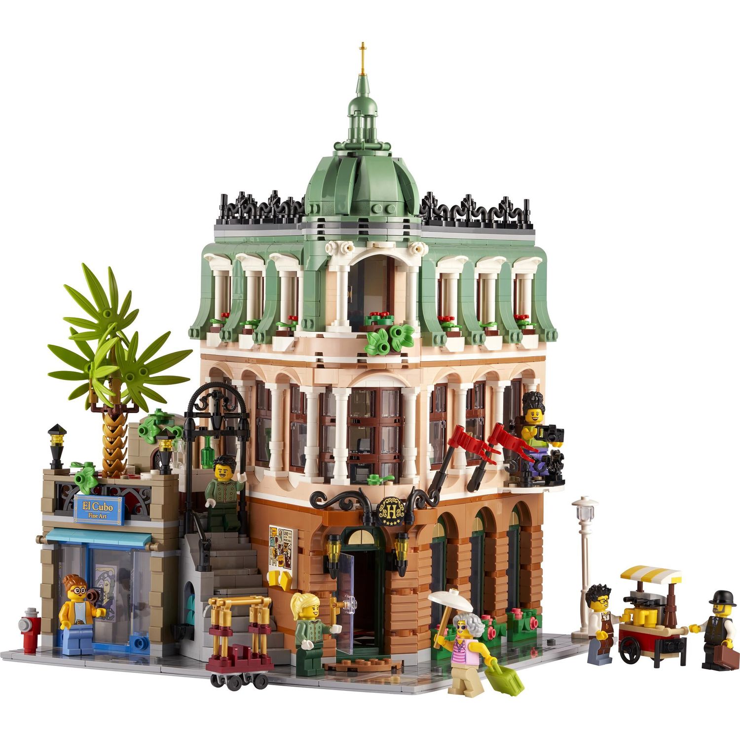 Конструктор LEGO Icons Бутик-отель блочный - фото 1