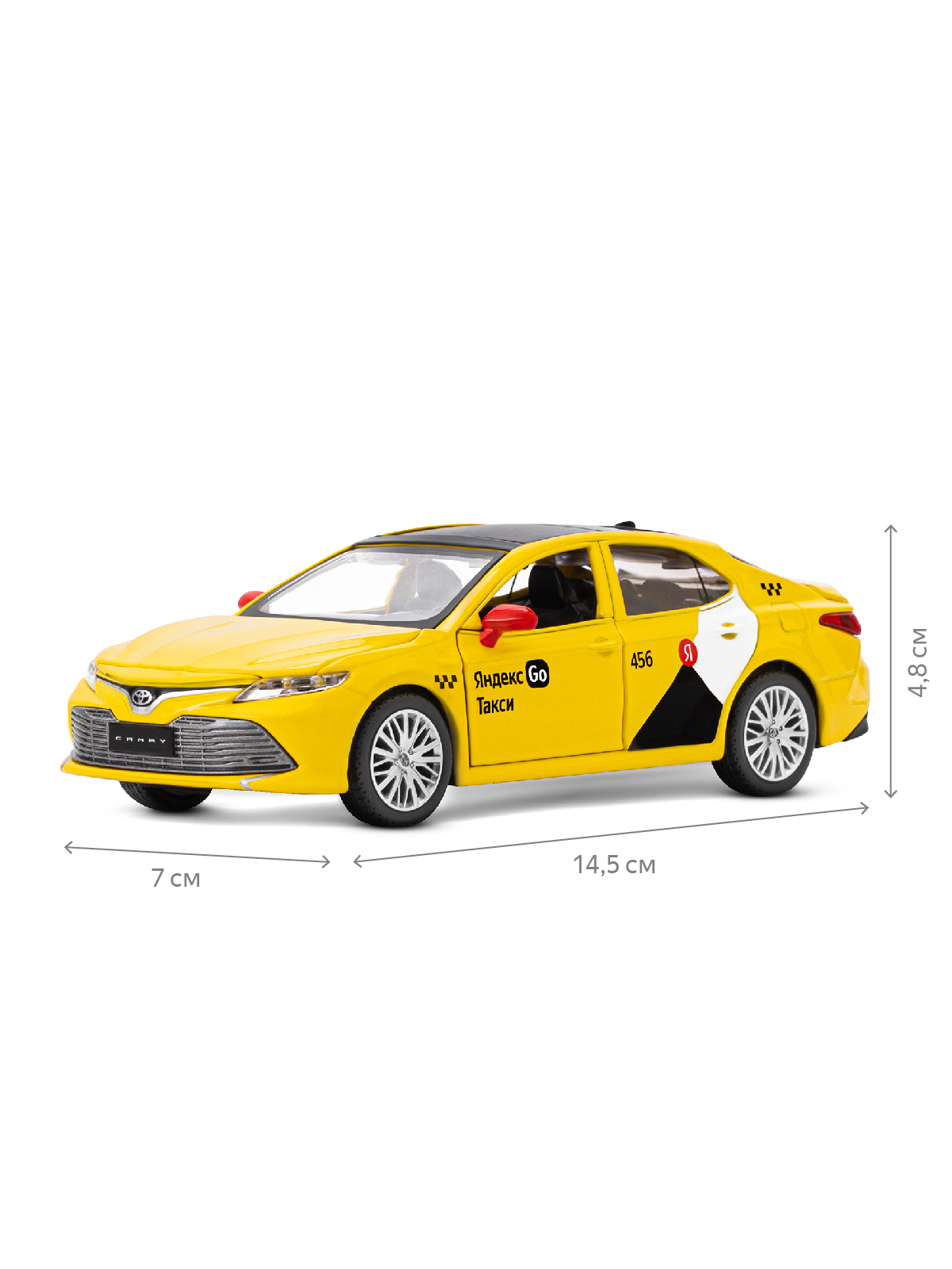 Автомобиль Яндекс GO Toyota Camry Такси озвучено Алисой 1:34 JB1251482 - фото 7