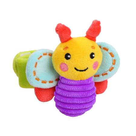 Игрушка Жирафики погремушка Бабочка