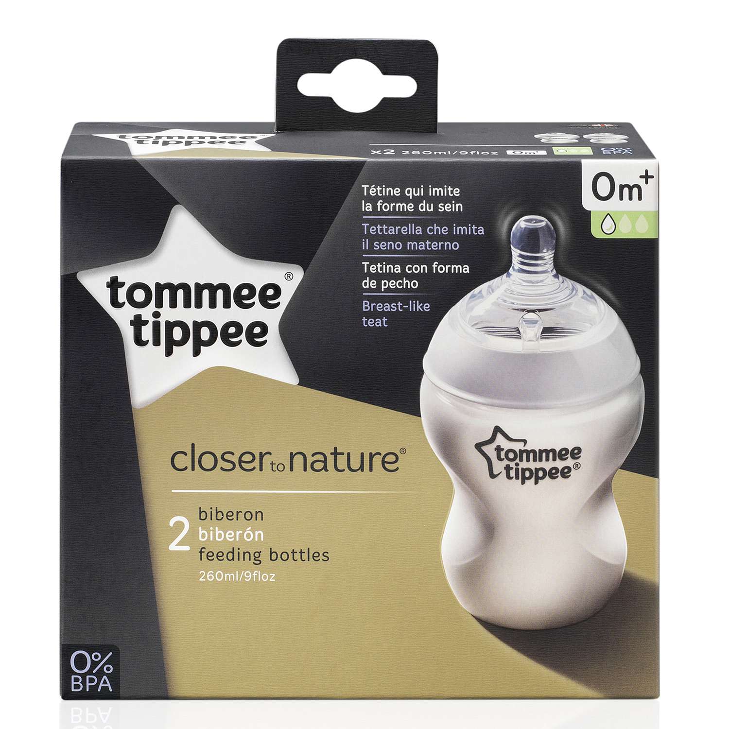 Бутылочка Tommee tippee 260 мл 2 шт. - фото 2