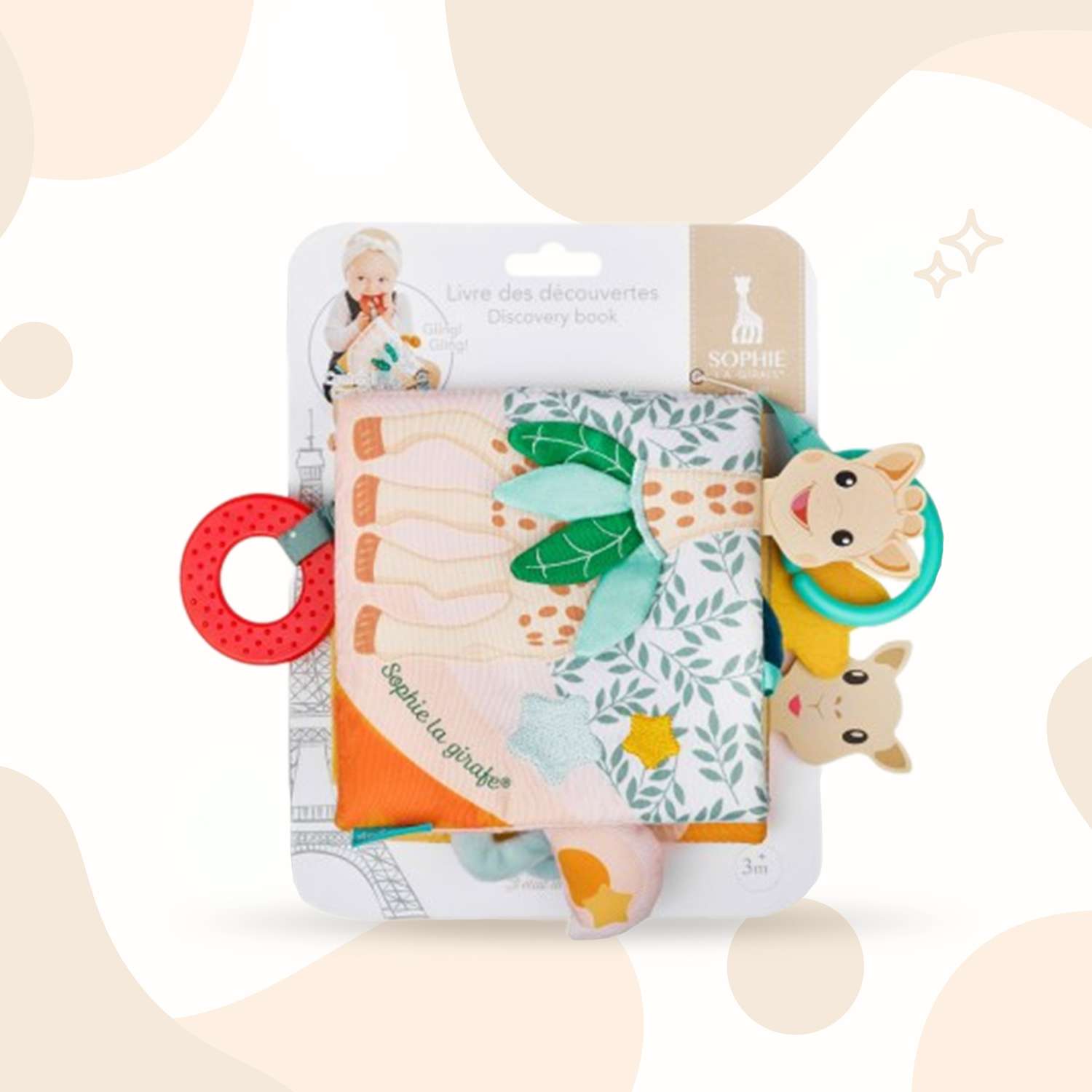 Игрушка Sophie la girafe книжка Открытий - фото 6
