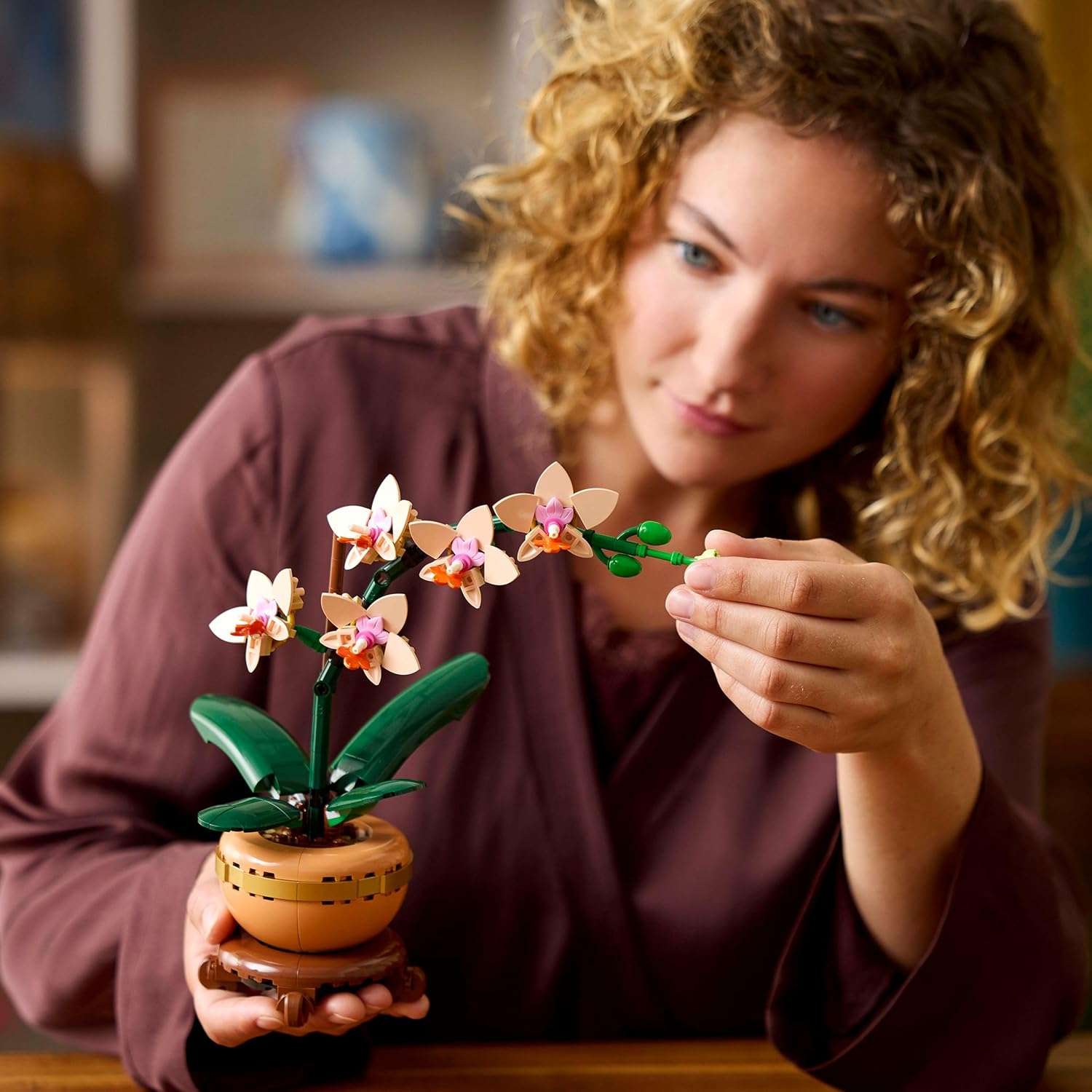 Конструктор LEGO Botanicals Мини-орхидея - фото 6