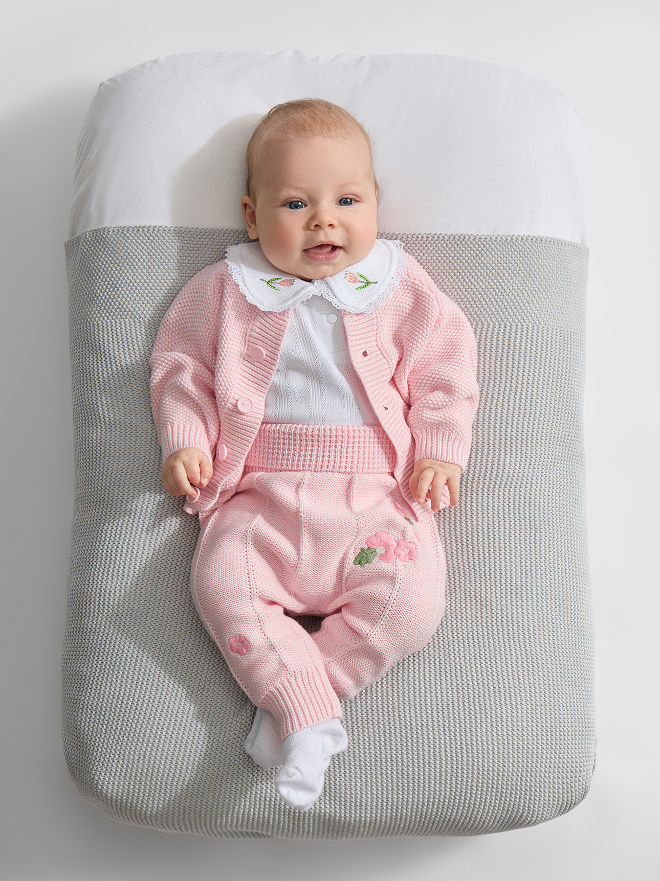 Комплект Happy Baby 90159-0_white&pink - фото 1