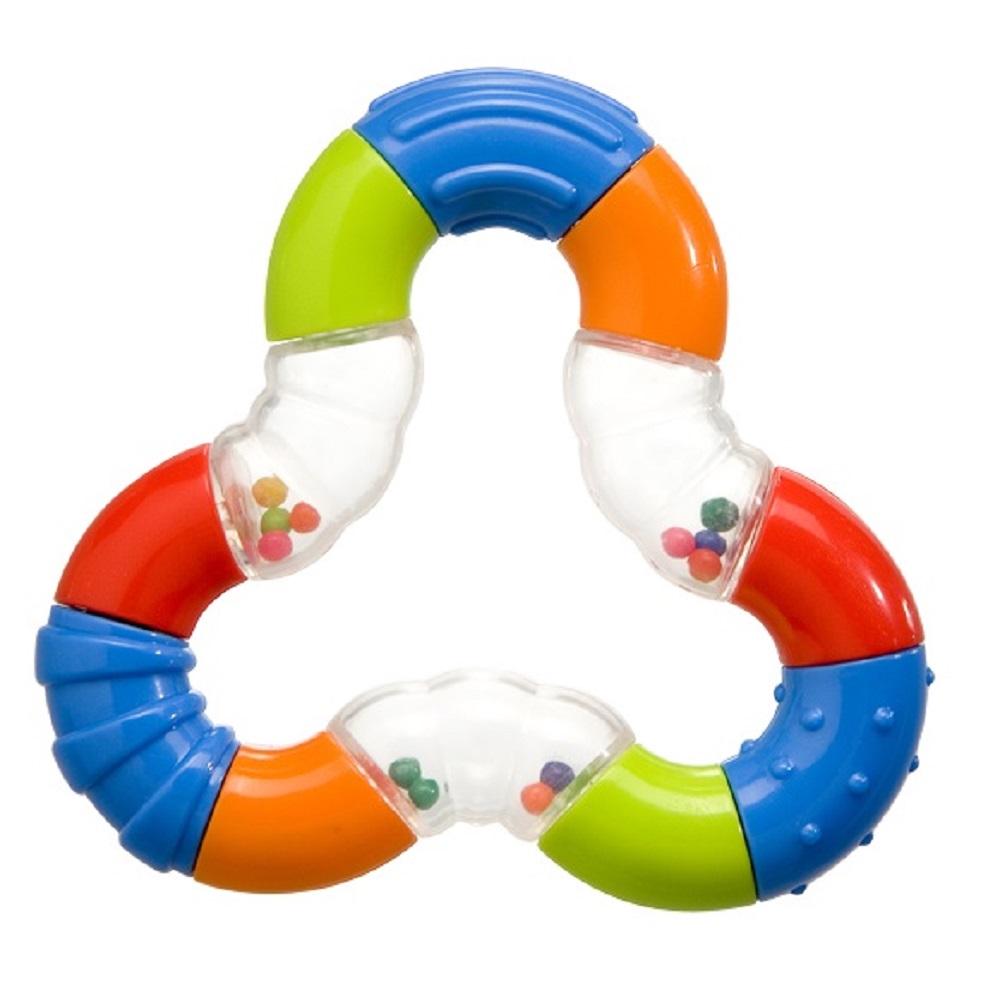 Игрушка Babyono погремушка Магический треугольник в ассортименте - фото 8