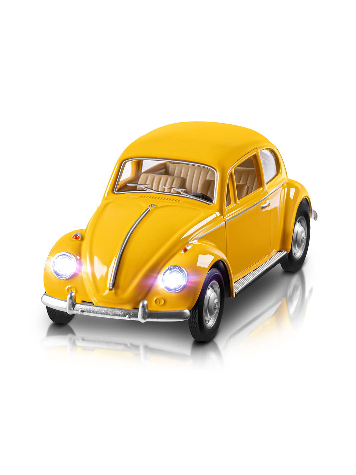 Автомобиль АВТОпанорама Volkswagen Classical Beetle 1967 1:28 JB1251658 - фото 13