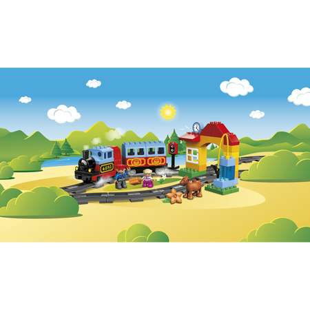 Конструктор LEGO DUPLO Мой первый поезд блочный