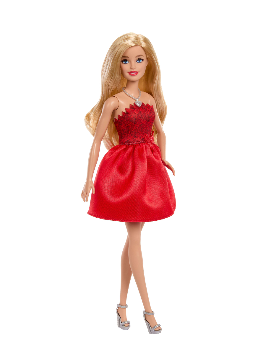Кукла модельная Barbie 80s Edition JGD25 Барби в красном платье высота 29 см JGD25 - фото 3