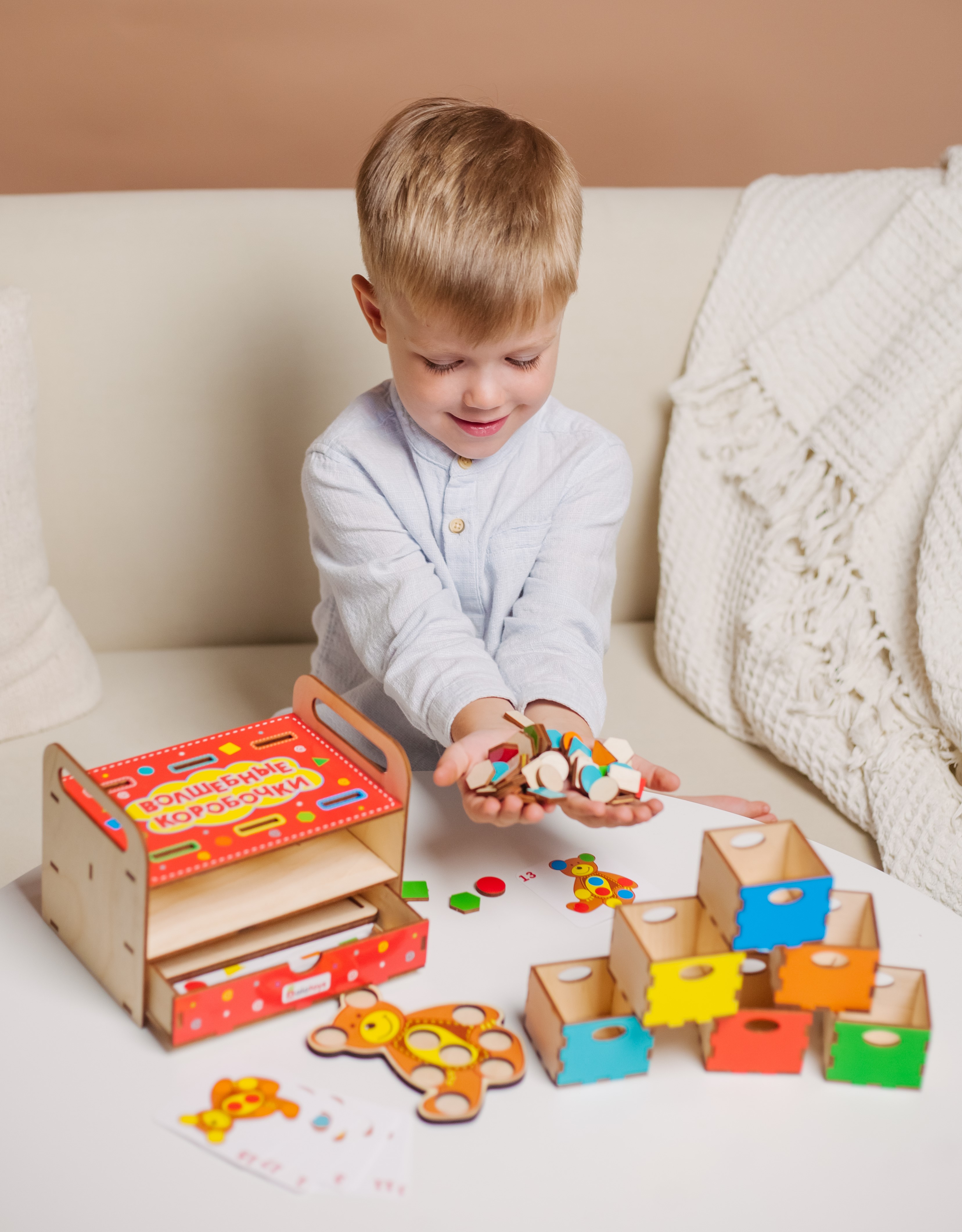 Игрушка Alatoys сортер Волшебная шкатулка в ассортименте - фото 15