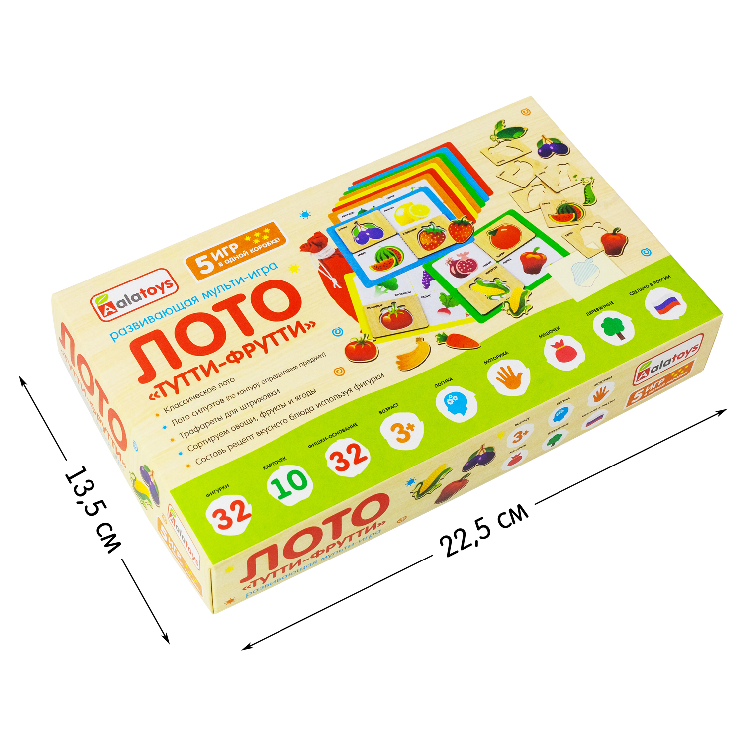 Настольная игра Alatoys Тутти-Фрутти в ассортименте - фото 11