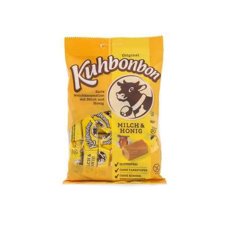 Сливочная карамель Kuhbonbon молоко и мед