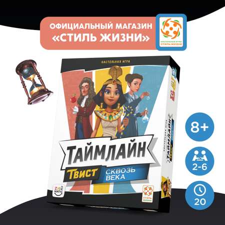 Настольная игра Стиль жизни Таймлайн Твист 1 Сквозь века