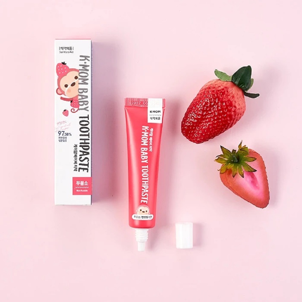 Изображение товара Зубная паста K-MOM Baby Toothpaste 30 г без фторида с календулой и стевиозидом Изображение товара Зубная паста K-MOM Baby Toothpaste 30 г без фторида с календулой и стевиозидом