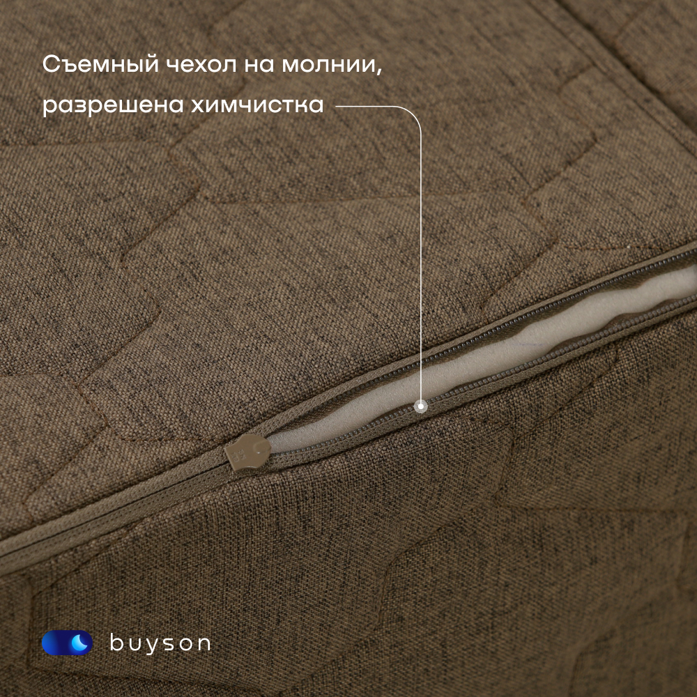 Диван buyson BuyDream коричневый - фото 8