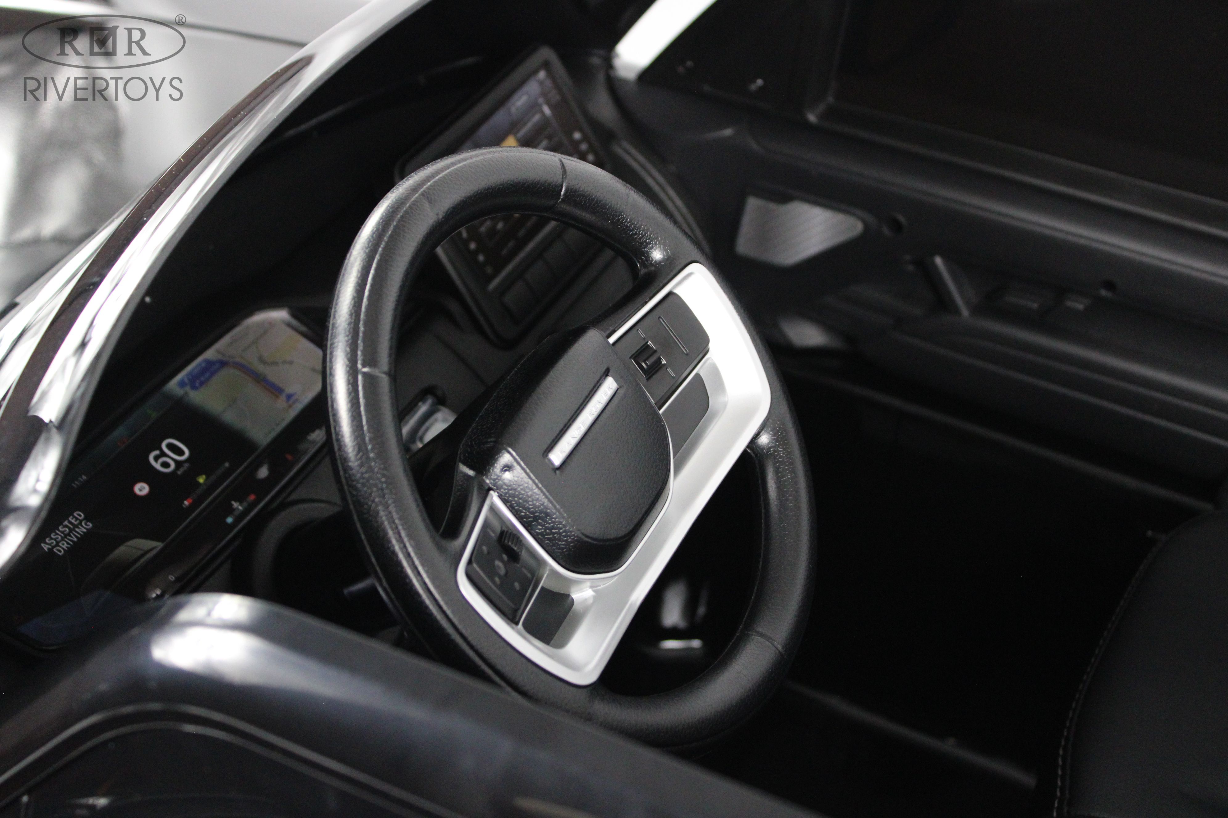 Электромобиль RIVERTOYS Y999YY-BLACK-GLANEC С пультом ДУ - фото 11