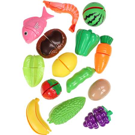 Игрушка Рыжий кот продукты, посуда