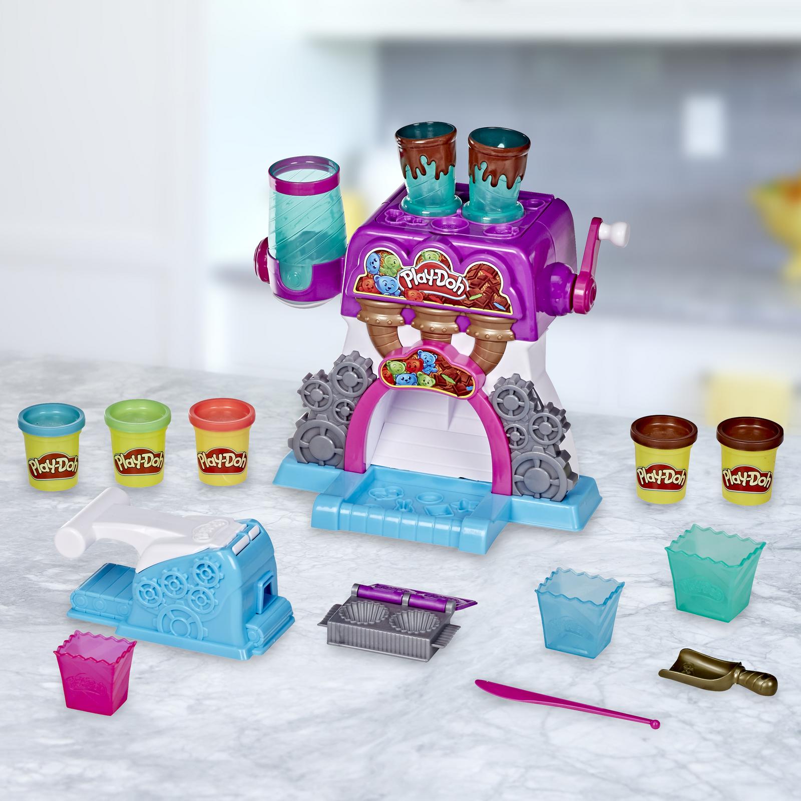 Пластилин Play-Doh Конфетная фабрика - фото 9
