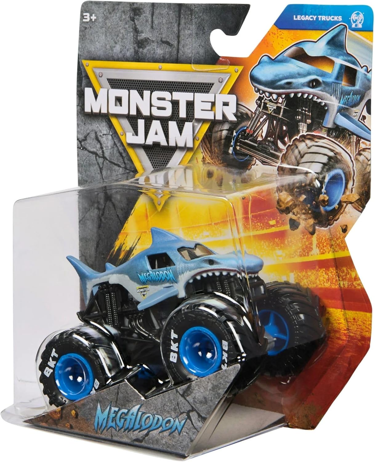 Монстр-трак Monster Jam Megalodon 1:64 6044941/20156551 - фото 5