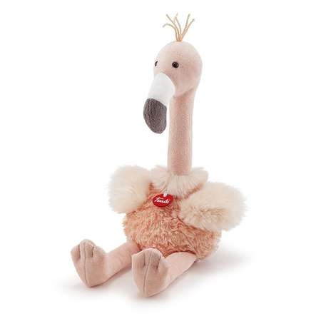 Игрушка мягкая Trudi фламинго Кудрявый