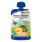 Пюре Fleur Alpine Овощи-лосось-цельные злаки с 8 мес 100 г