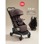 Коляска прогулочная Happy Baby Aira коричневый