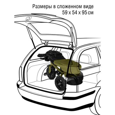 Трехколесный велосипед CITYRIDE