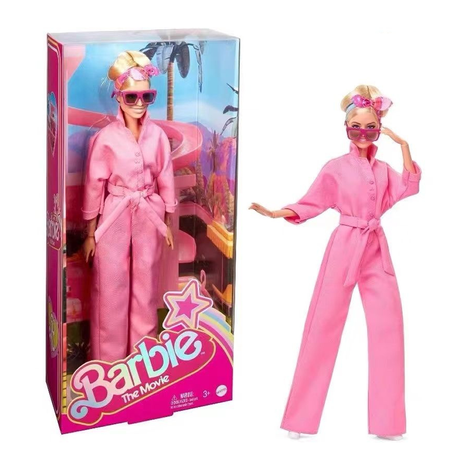 Кукла классическая Barbie Марго Робби в розовом костюме